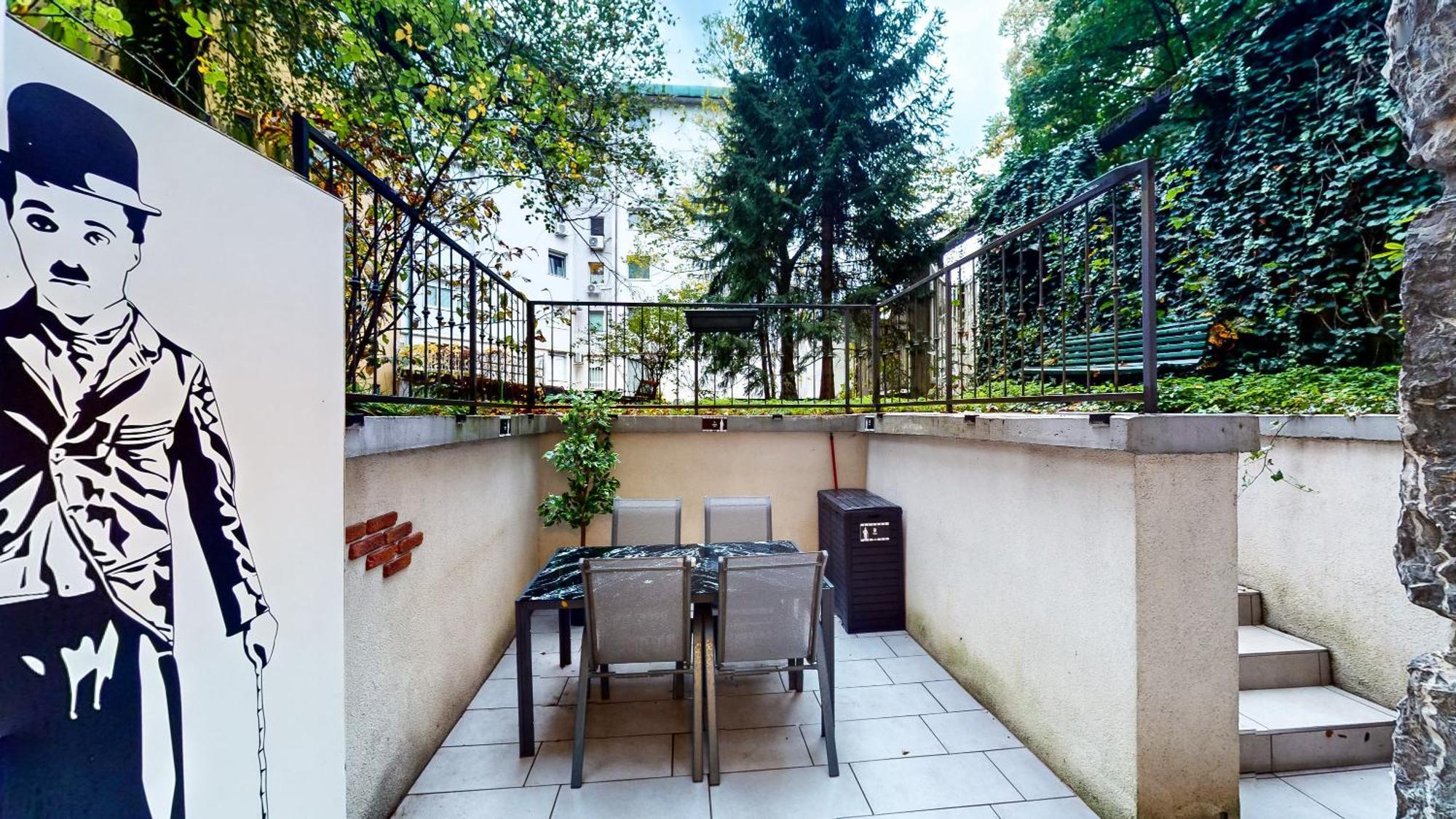 Chaplin Apartment - Free Garage Parking Ljubljana Eksteriør bilde